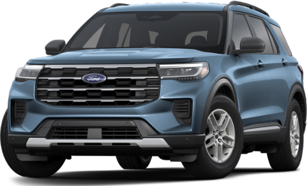 3/4 front-left view, Vapor Blue Metallic