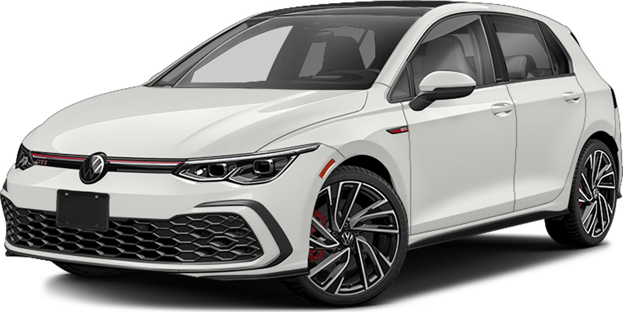 3/4 front-left view, Opal White Pearl / Black Roof