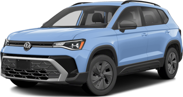 Updated front grille and headlight design on compact SUV