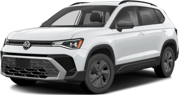 Compact white SUV front-side view with LED headlights and black wheels