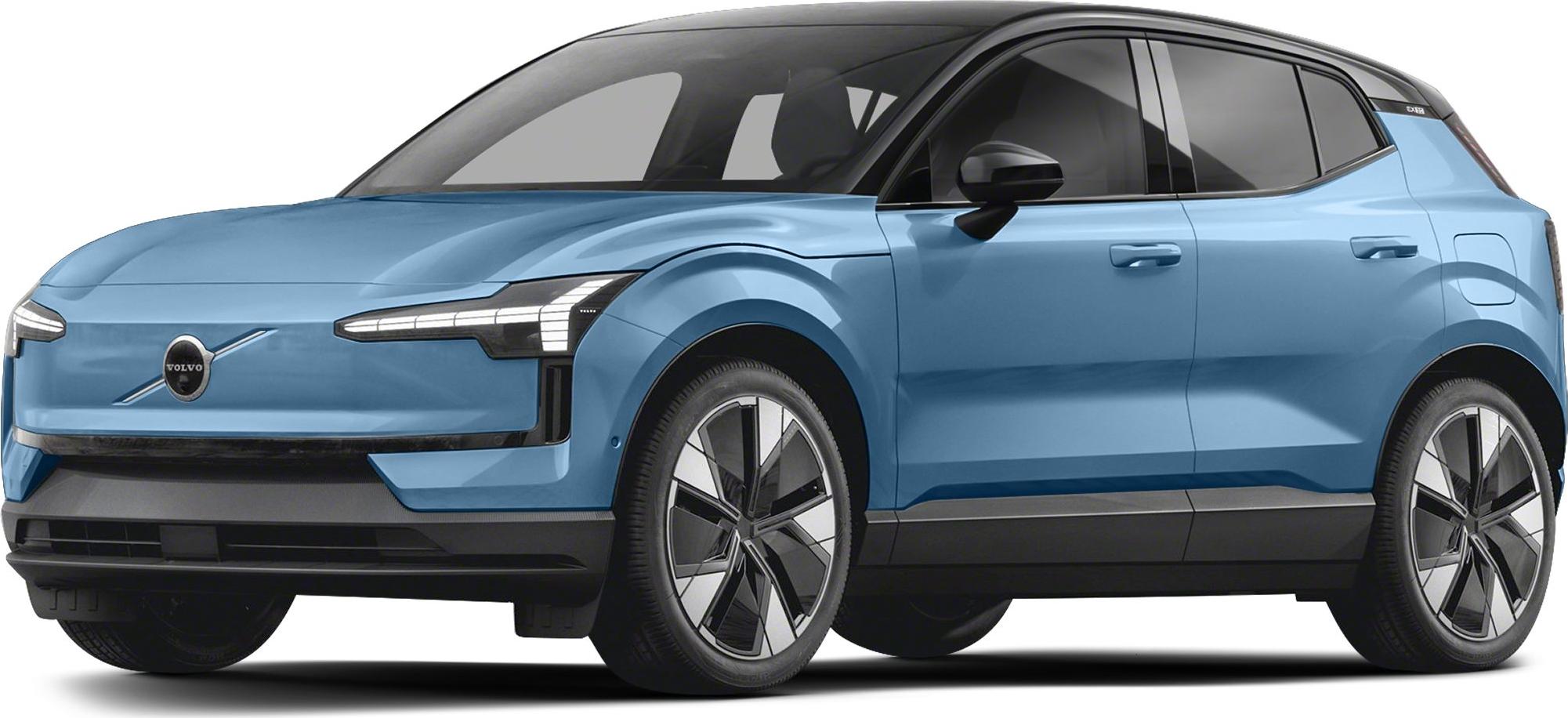 3/4 front-left view, Cloud Blue