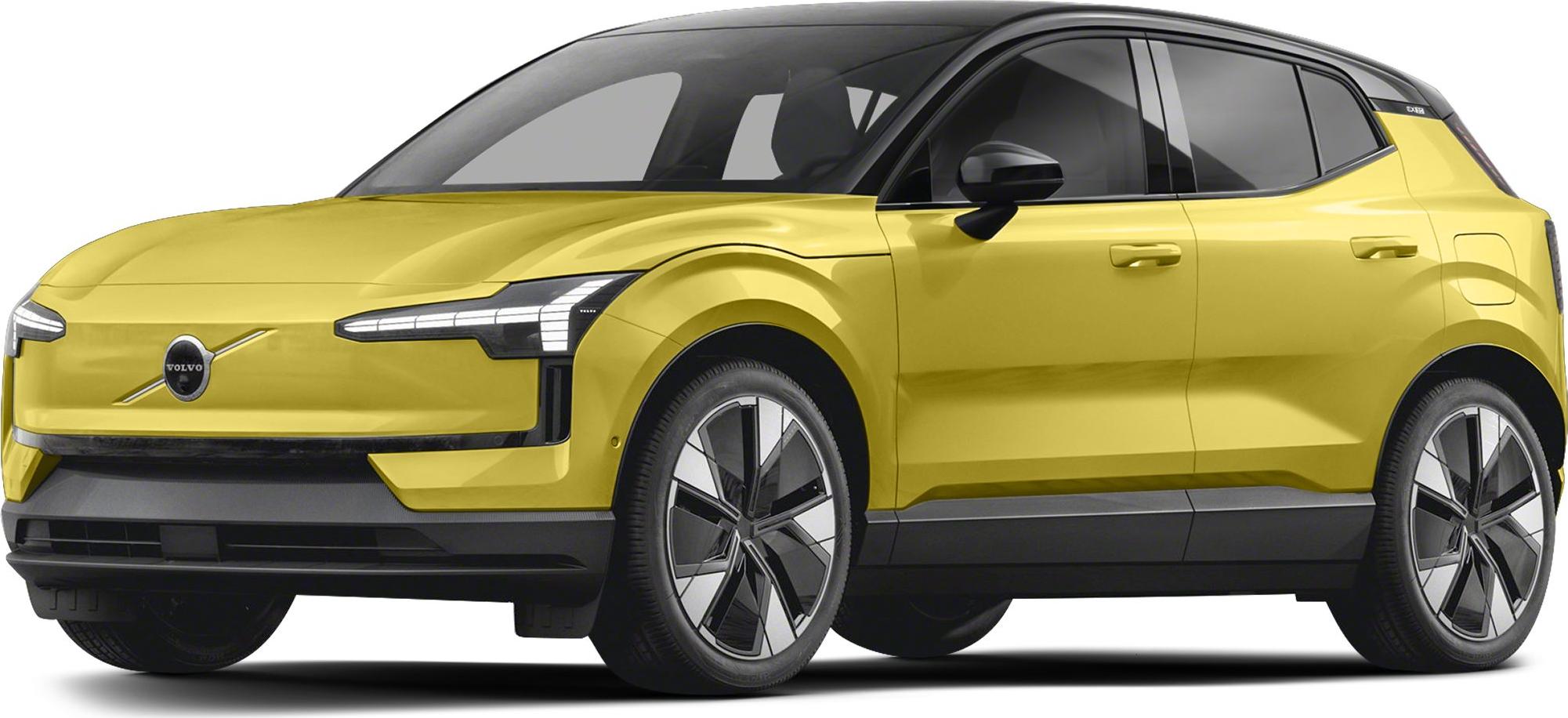 3/4 front-left view, Moss Yellow