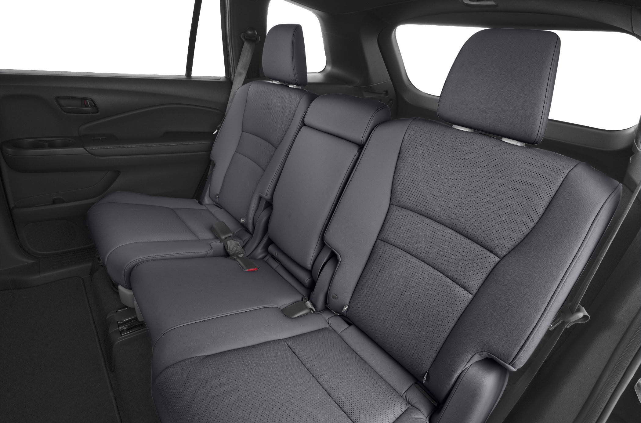 Spacious and comfortable rear seat with premium upholstery and modern design.