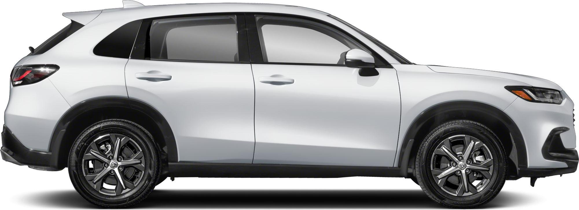 Side profile with alloy wheels and sleek body lines