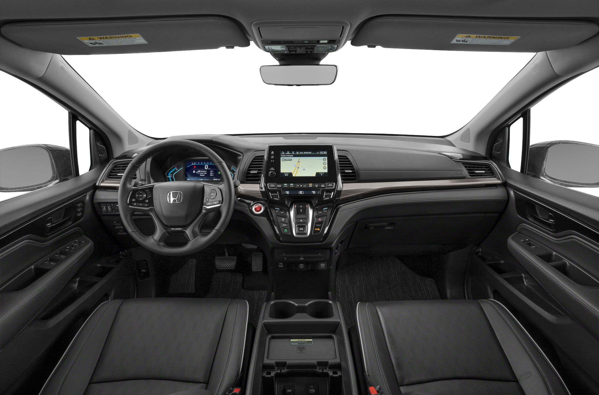 Digital dashboard and touchscreen infotainment with advanced steering wheel controls