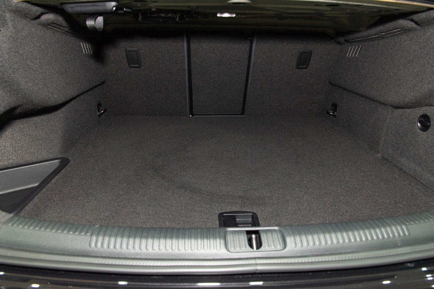 Spacious and practical trunk interior with ample cargo space.