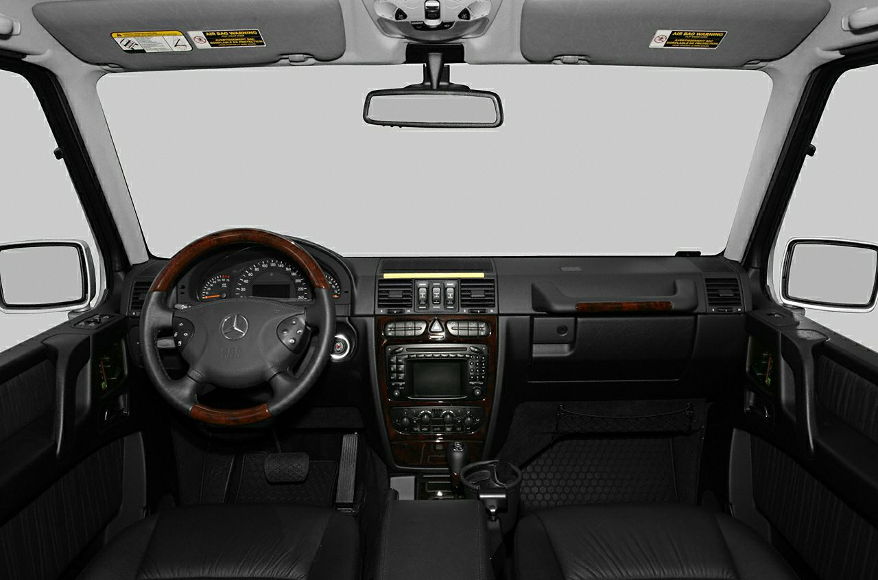 Interior dashboard with steering wheel and center console