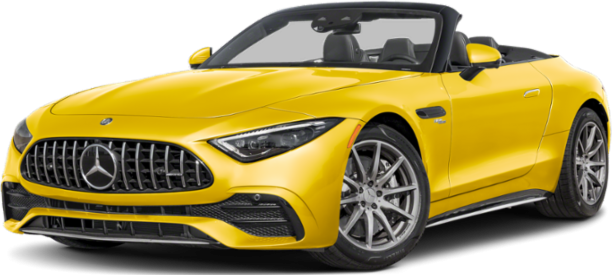 3/4 front-left view, Sun Yellow