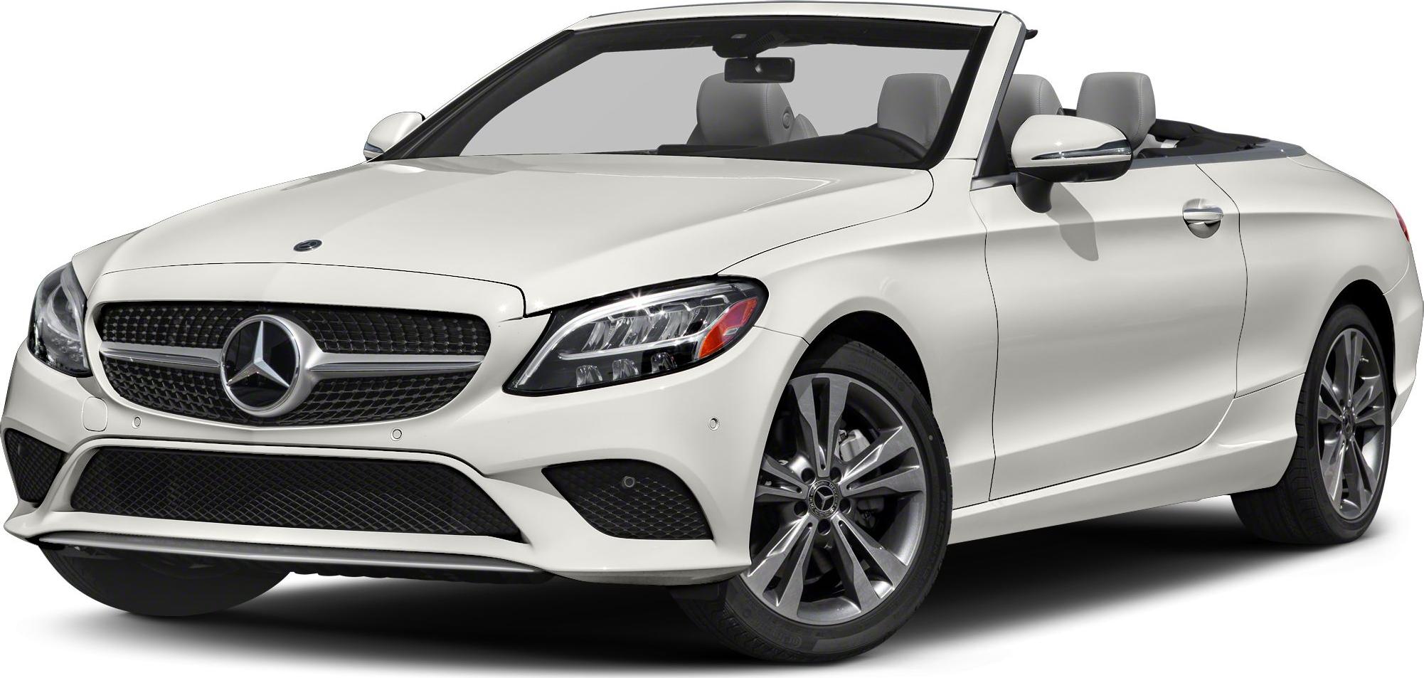 Convertible with soft top, front three-quarter view