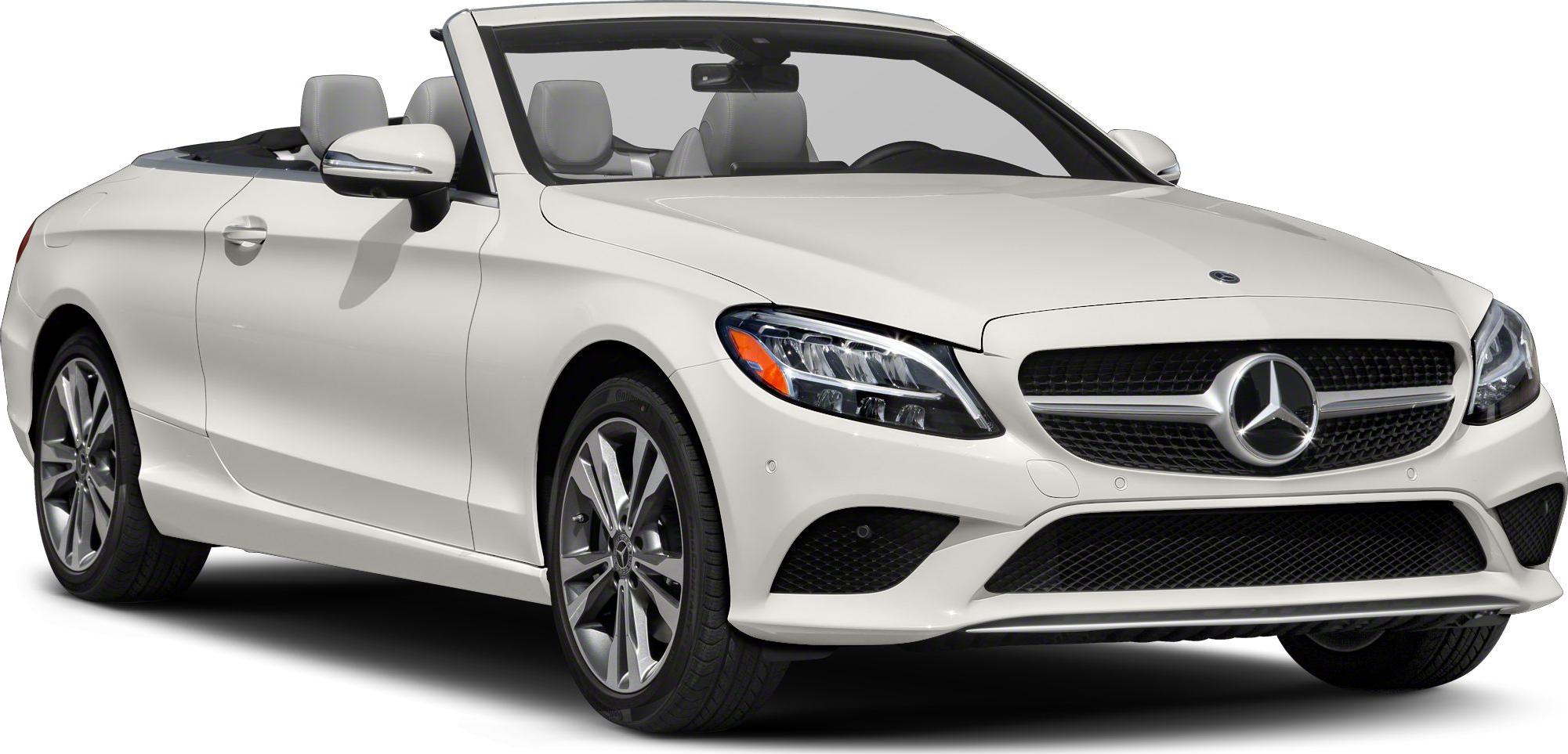 Convertible with LED headlights and multi-spoke alloy wheels