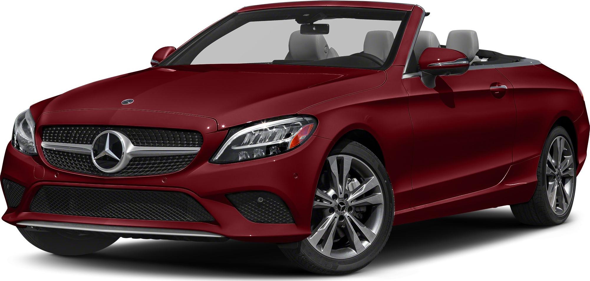 3/4 front-left view, Designo Cardinal Red Metallic