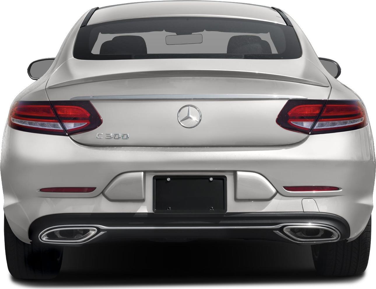 2018 Mercedes-Benz C-class Coupe (C205, facelift 2018) Rear View