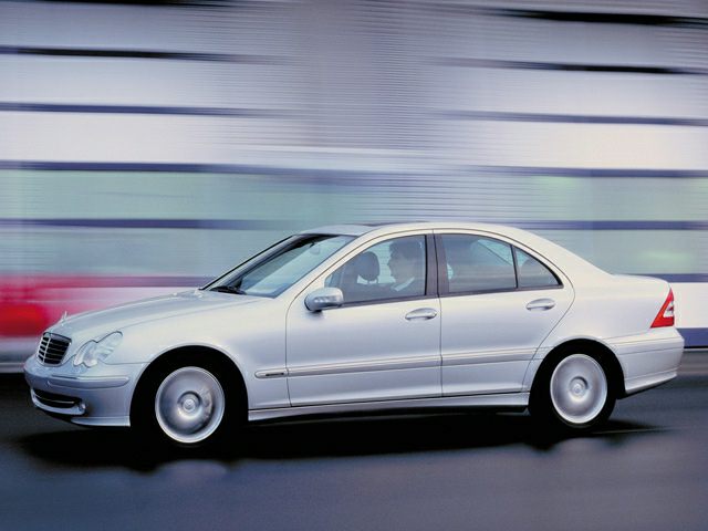 2000 Mercedes-Benz C-class (W203) Side View Left
