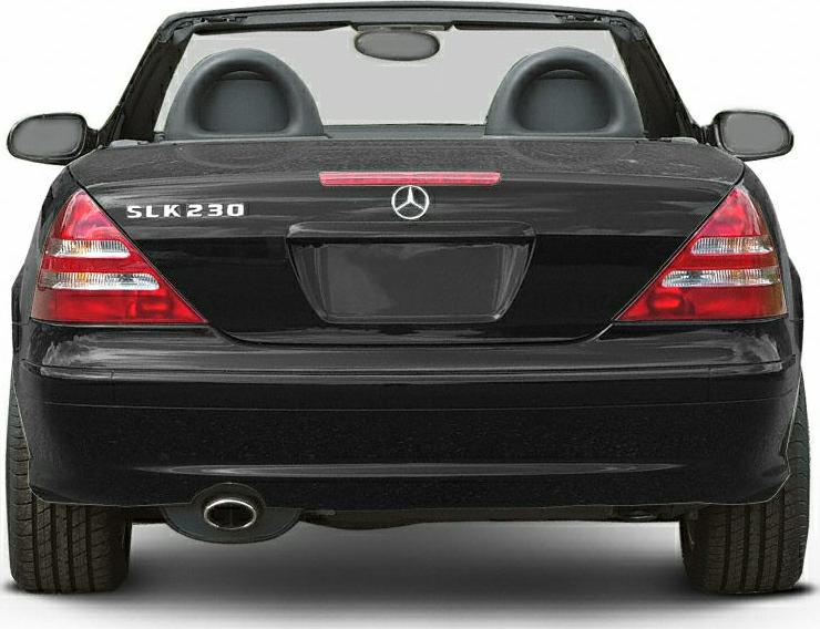 2000 Mercedes-Benz SLK (R170, facelift 2000) Rear View