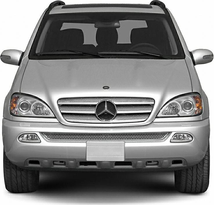 2002 Mercedes-Benz M-class (W163, facelift 2001) Front View