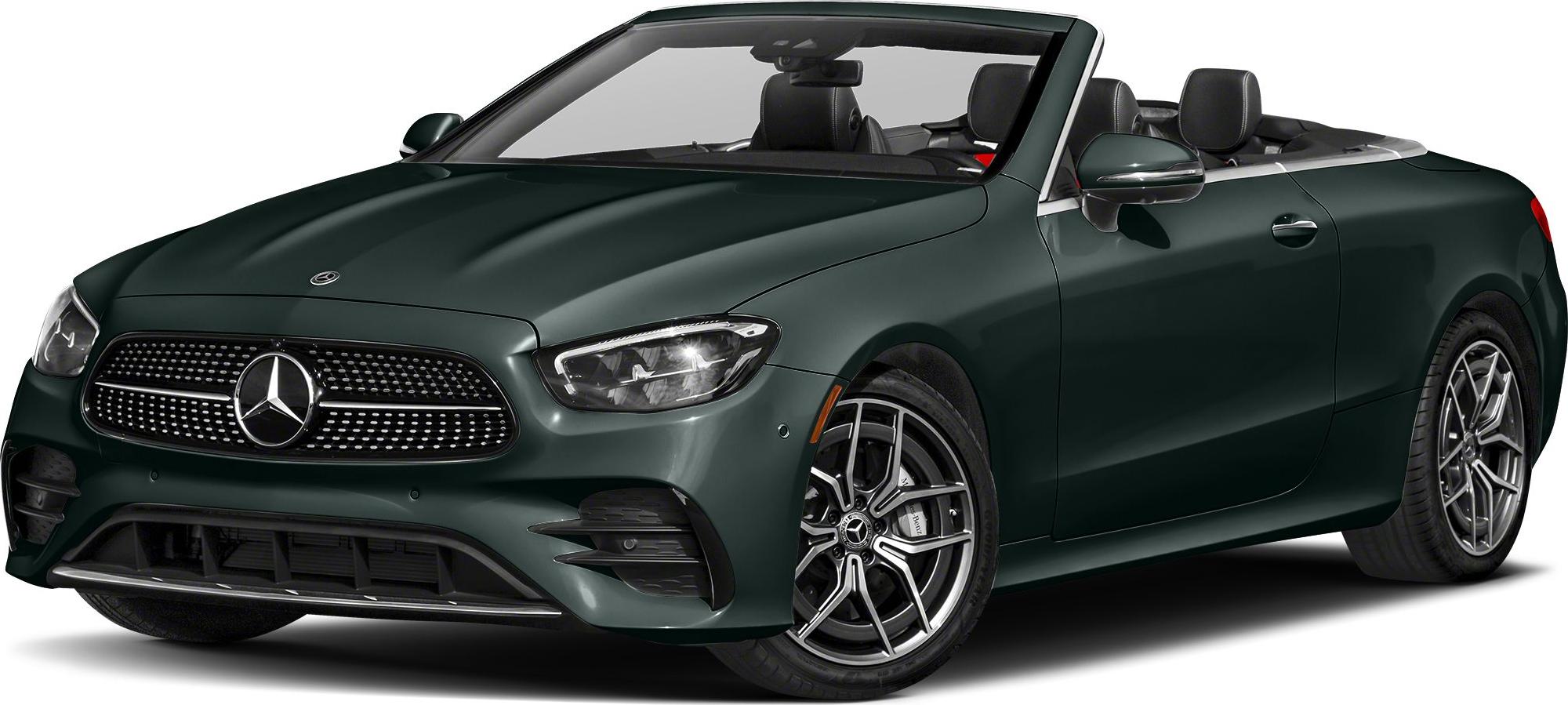 Convertible with distinctive front grille and modern alloy wheels