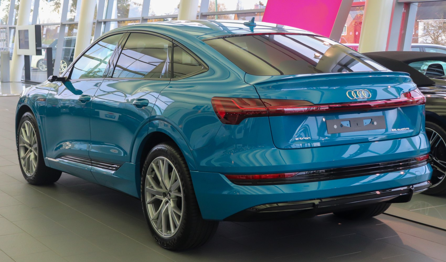 Sleek rear and side profile with modern LED taillights and alloy wheels.