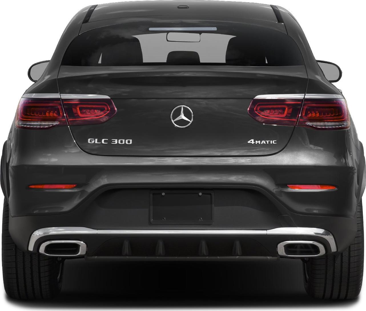 2020 Mercedes-Benz GLC Coupe (C253, facelift 2019) Rear View