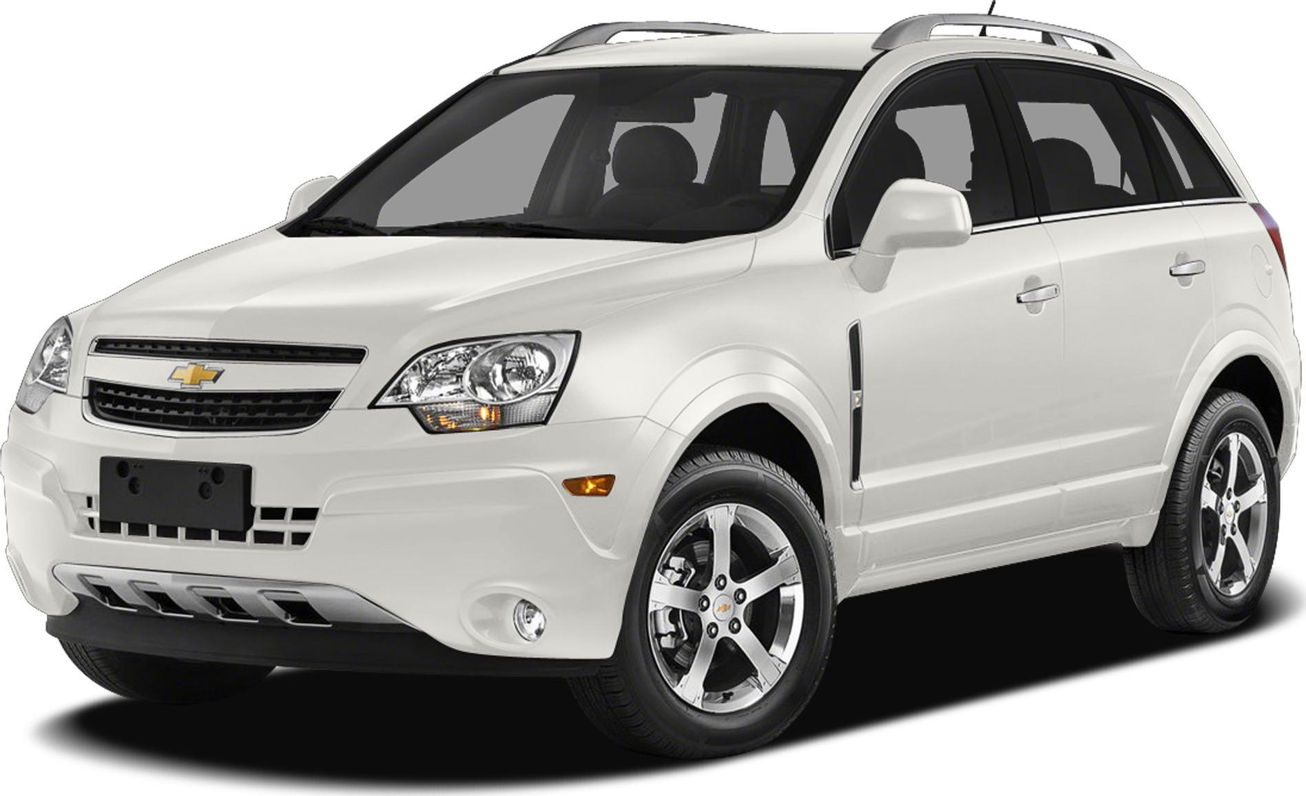 White SUV front side view with alloy wheels and roof rails