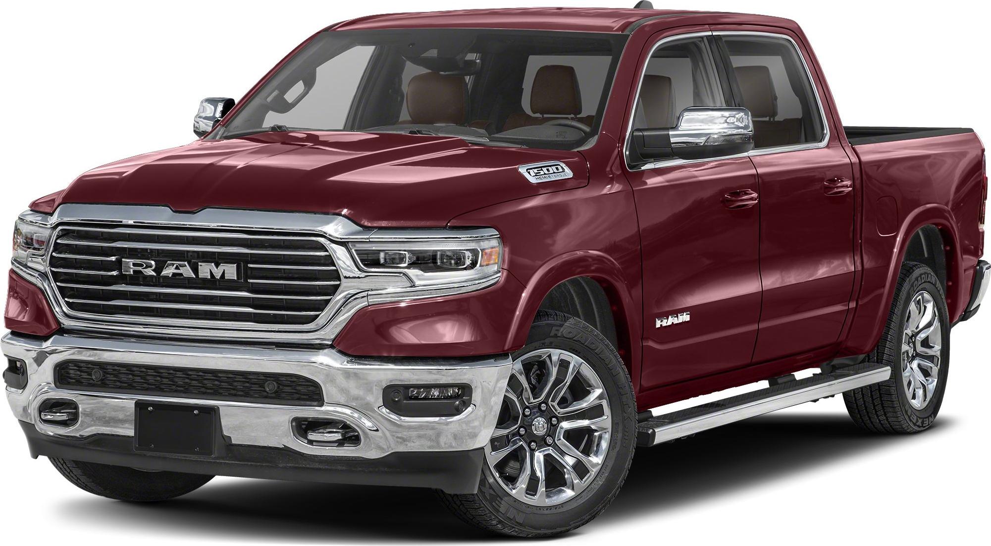 3/4 front-left view, Delmonico Red Pearlcoat