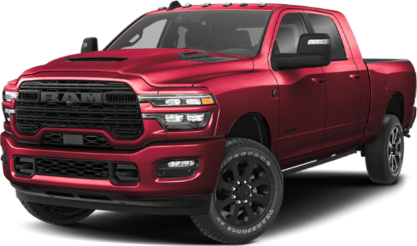 3/4 front-left view, Delmonico Red Pearlcoat