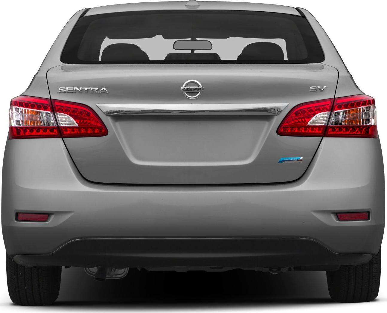 2013 Nissan Sentra VII (B17) Rear View