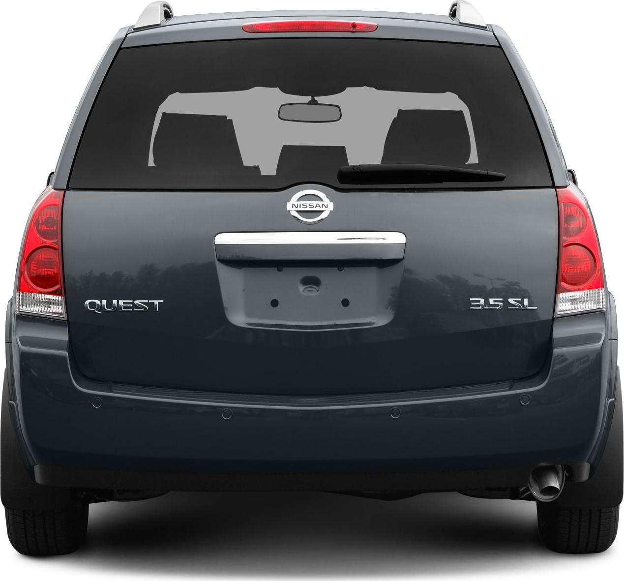 2004 Nissan Quest (FF-L) Rear View