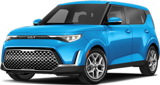 3/4 front-left view, Surf Blue