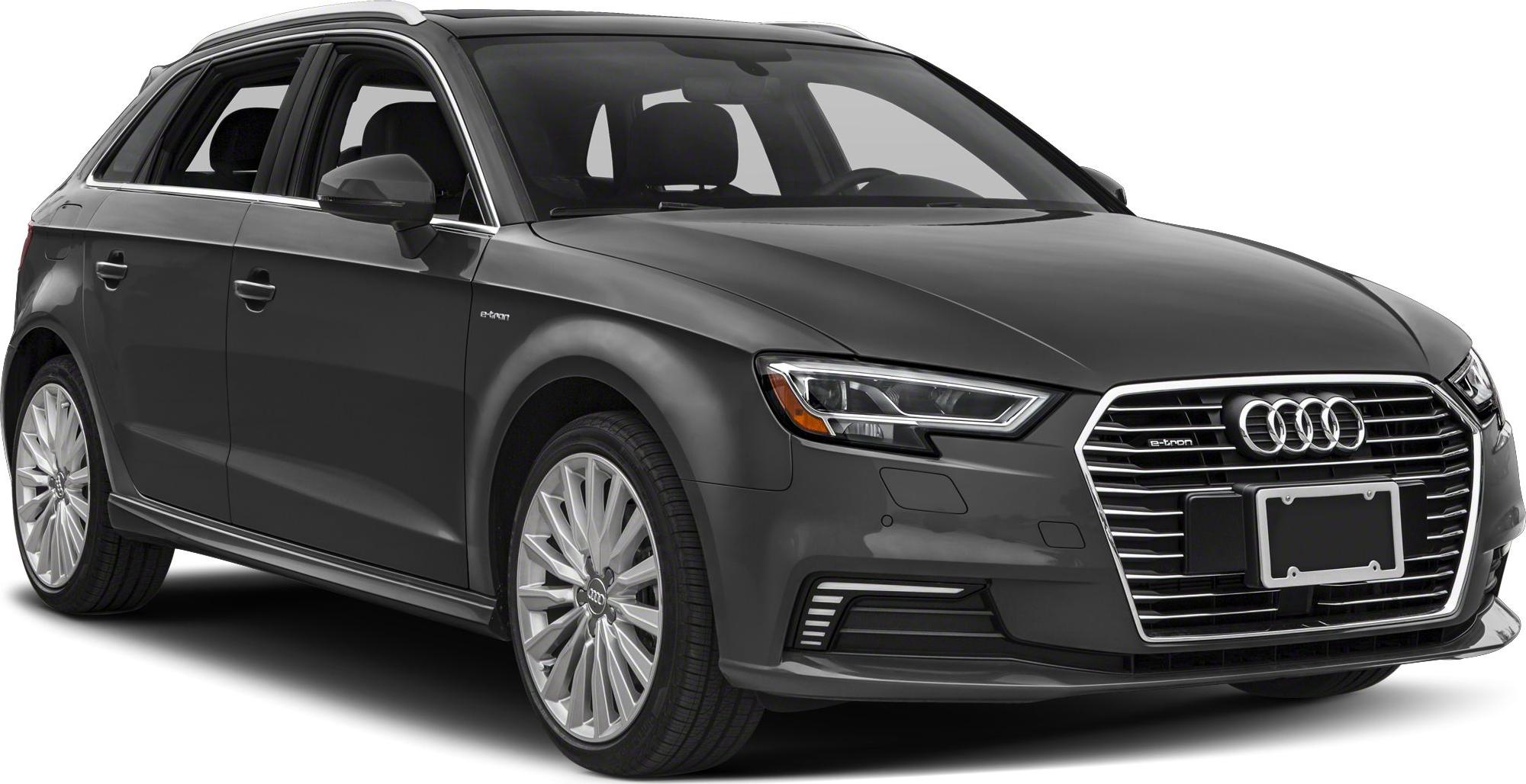 Front three-quarter view with distinctive grille and headlights