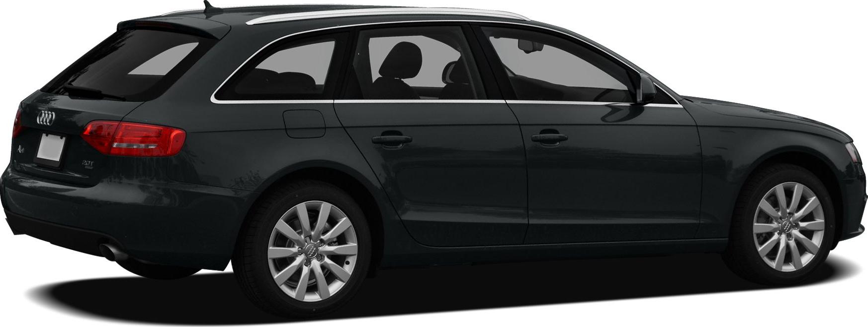 Side profile of a sleek station wagon with alloy wheels