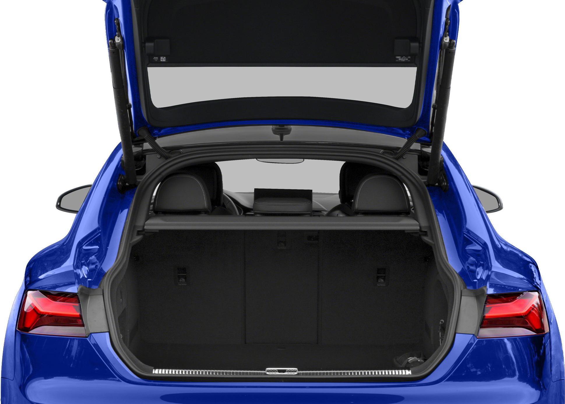 Open rear trunk and hatchback design with spacious cargo area