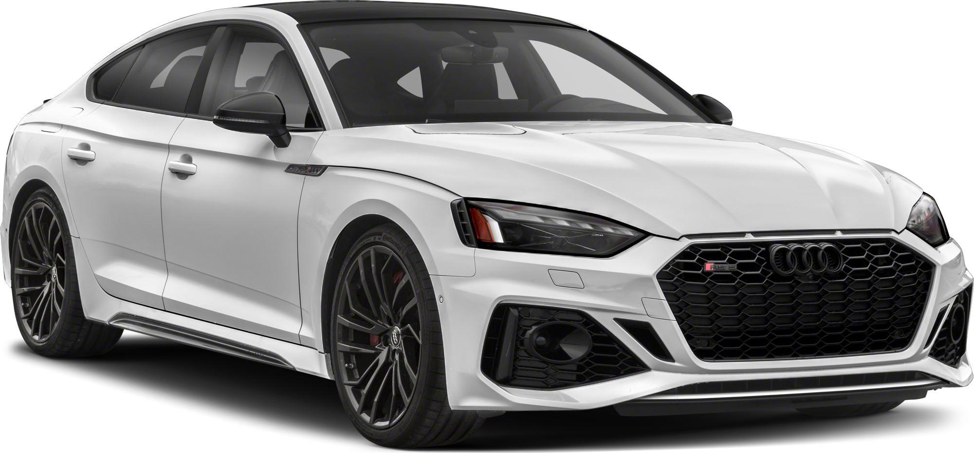 Front view with black honeycomb grille and LED headlights