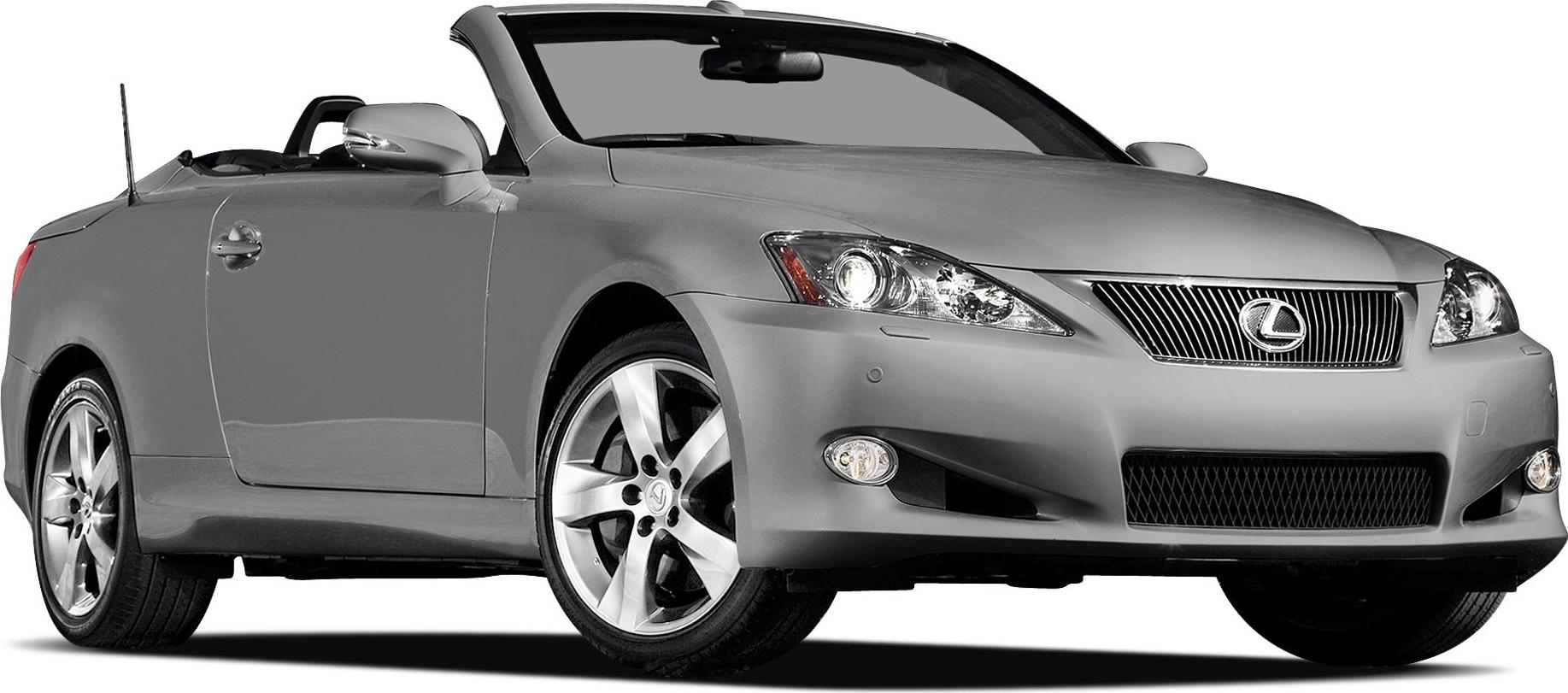 Convertible luxury coupe front view with LED headlights and alloy wheels