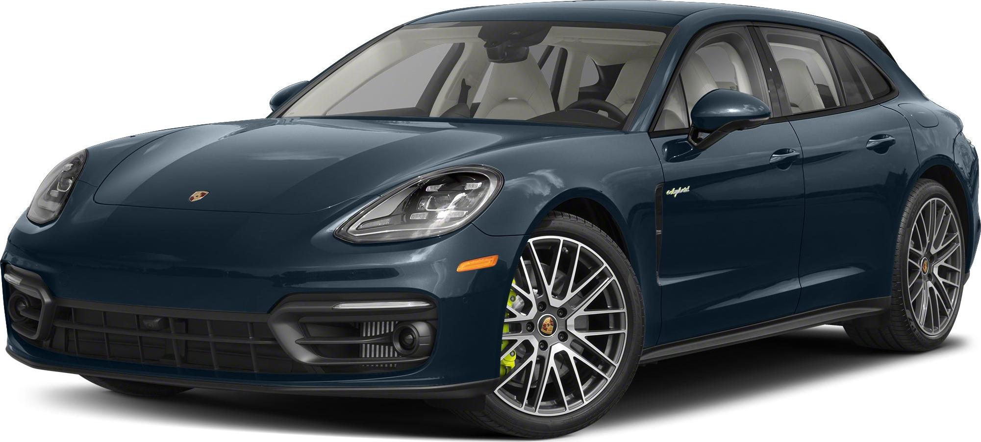 3/4 front-left view, Night Blue Metallic