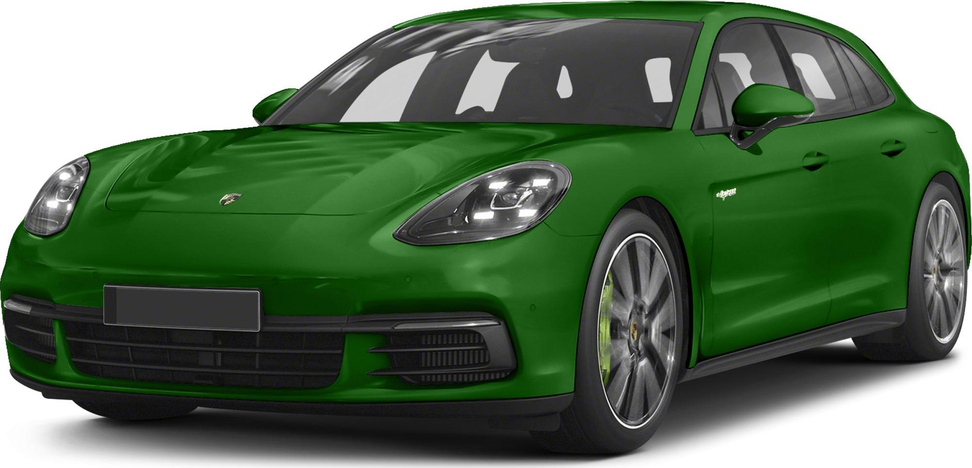 3/4 front-left view, Mamba Green Metallic