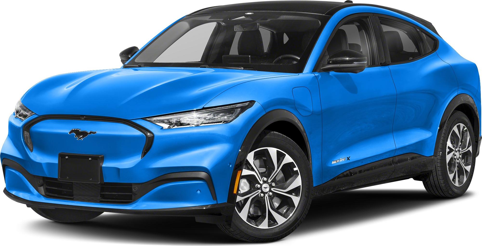 3/4 front-left view, Grabber Blue Metallic
