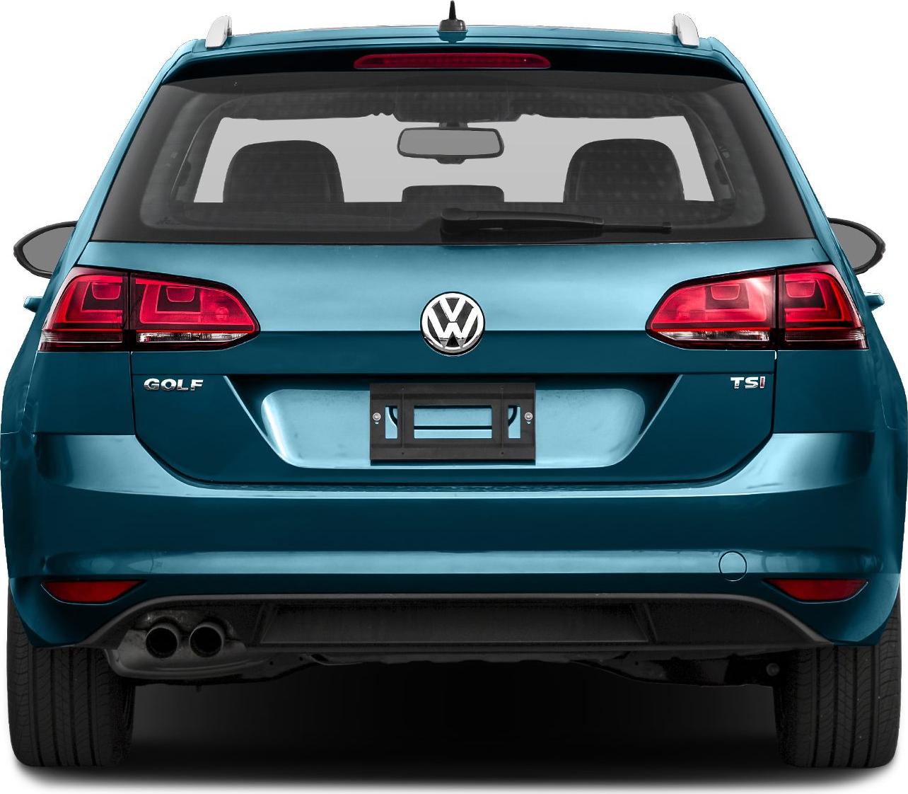 2013 Volkswagen Golf VII Variant Rear View