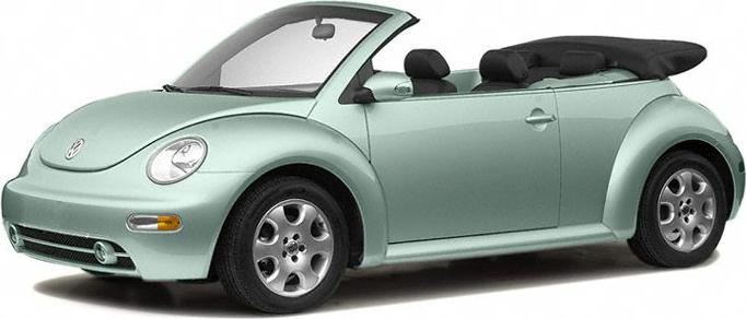 3/4 front-left view, Aquarius Blue / Black Cloth Roof