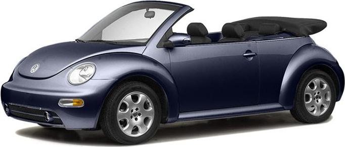 3/4 front-left view, Galactic Blue / Black Cloth Roof