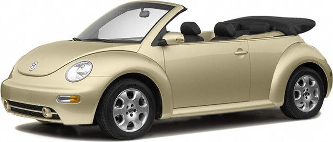3/4 front-left view, Harvest Moon Beige / Black Cloth Roof