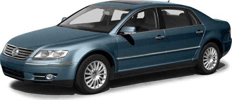 Luxury sedan with alloy wheels and chrome trim in front-side view