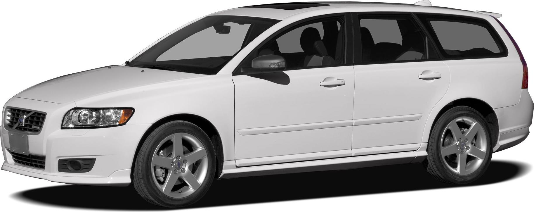 White station wagon with alloy wheels and roof rails