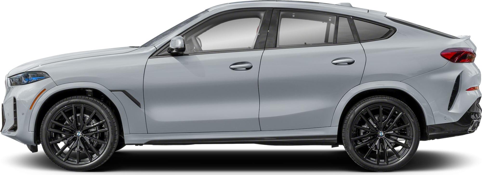 2024 BMW X6 (G06 LCI, facelift 2023) Side View Left