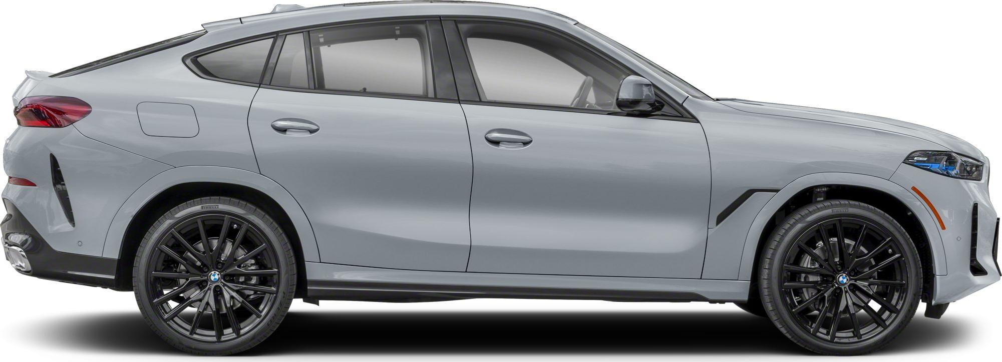 2024 BMW X6 (G06 LCI, facelift 2023) Side View Right