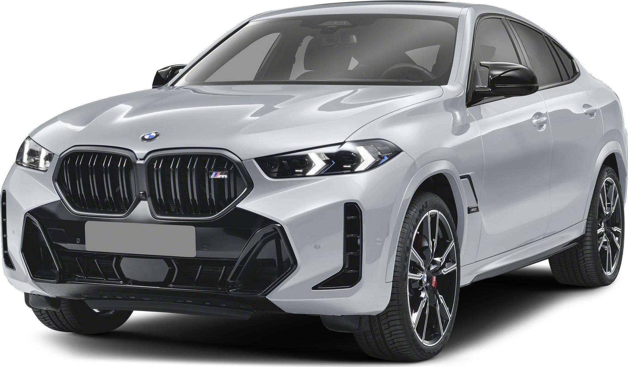 Sharp LED headlights with black kidney grille on SUV front