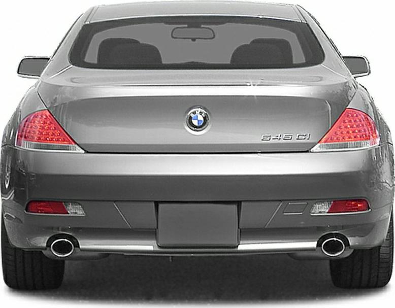 2003 BMW 6 Series (E63) Rear View