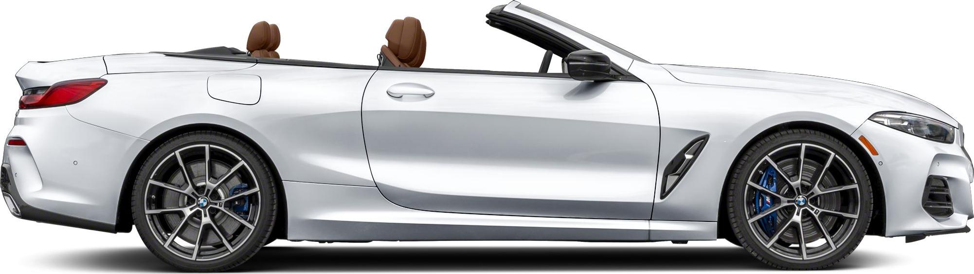 2022 BMW 8 Series Convertible (G14 LCI, facelift 2022) Side View Right