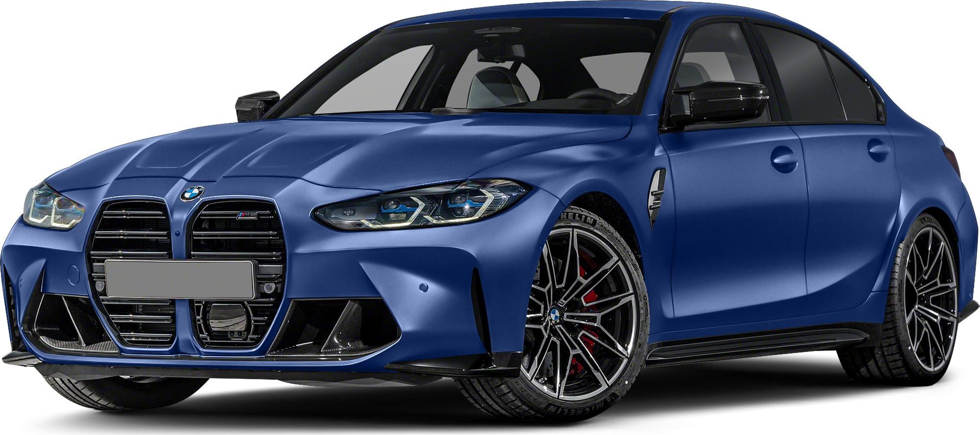 3/4 front-left view, Frozen Portimao Blue Metallic