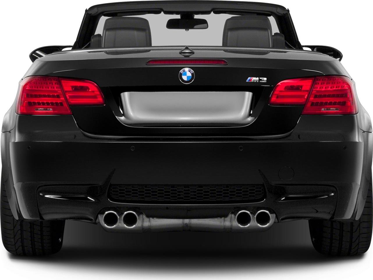 2011 BMW M3 Convertible (E93 LCI, facelift 2010) Rear View