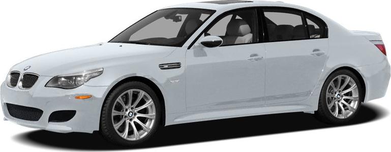White sports sedan with alloy wheels and aerodynamic design